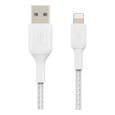 Belkin-Cable trenzado USB-A a Lightning Belkin BoostCharge de 1 m-imagen-0